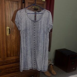 Signature Studio Denim Short Sleeve Dress